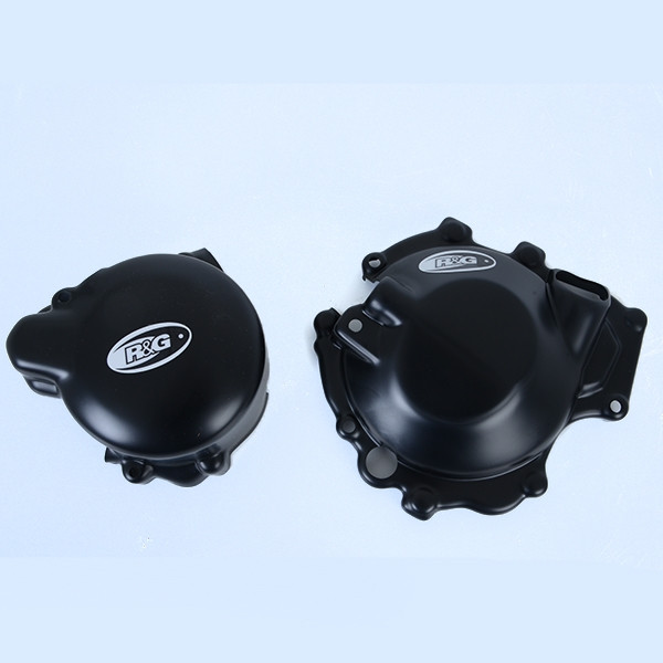 R&G Engine Case Cover Kit (2pc) for Kawasaki Versys X-300 '17-